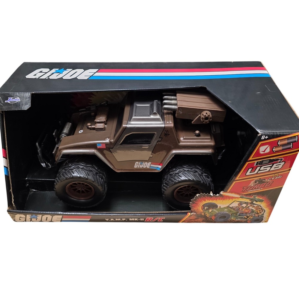 Jada G.I. Joe Hollywood Rides V.A.M.P. MK-II Turbo Boost 2.4 GHz R/C Vehicle NEW